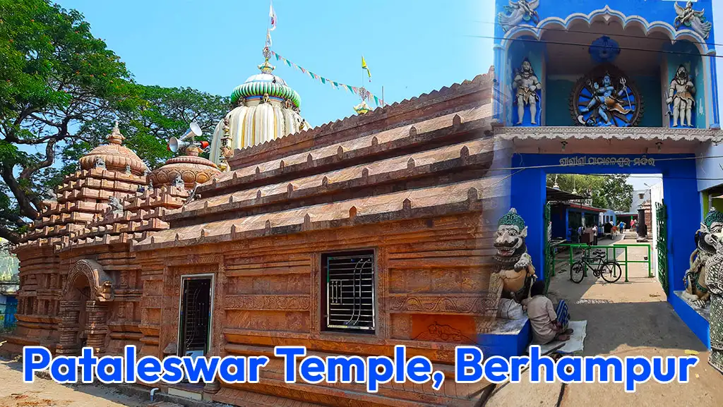 Pataleswar Temple in Berhampur with Shiva, Jagannath, and Hanuman Temples