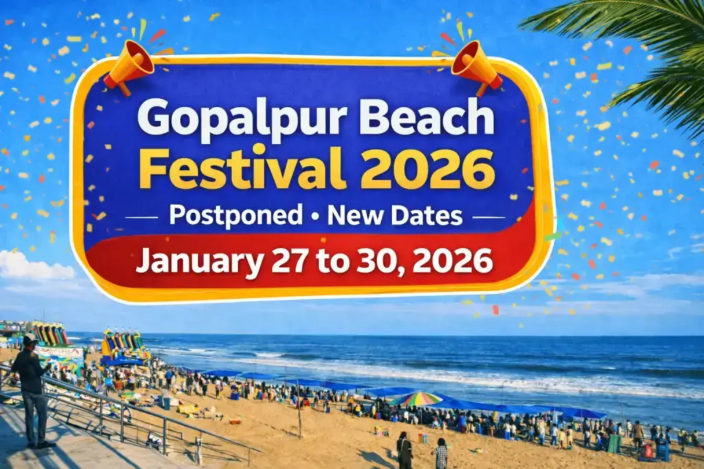 Gopalpur Beach Festival 2026 cultural events at Gopalpur Beach Odisha